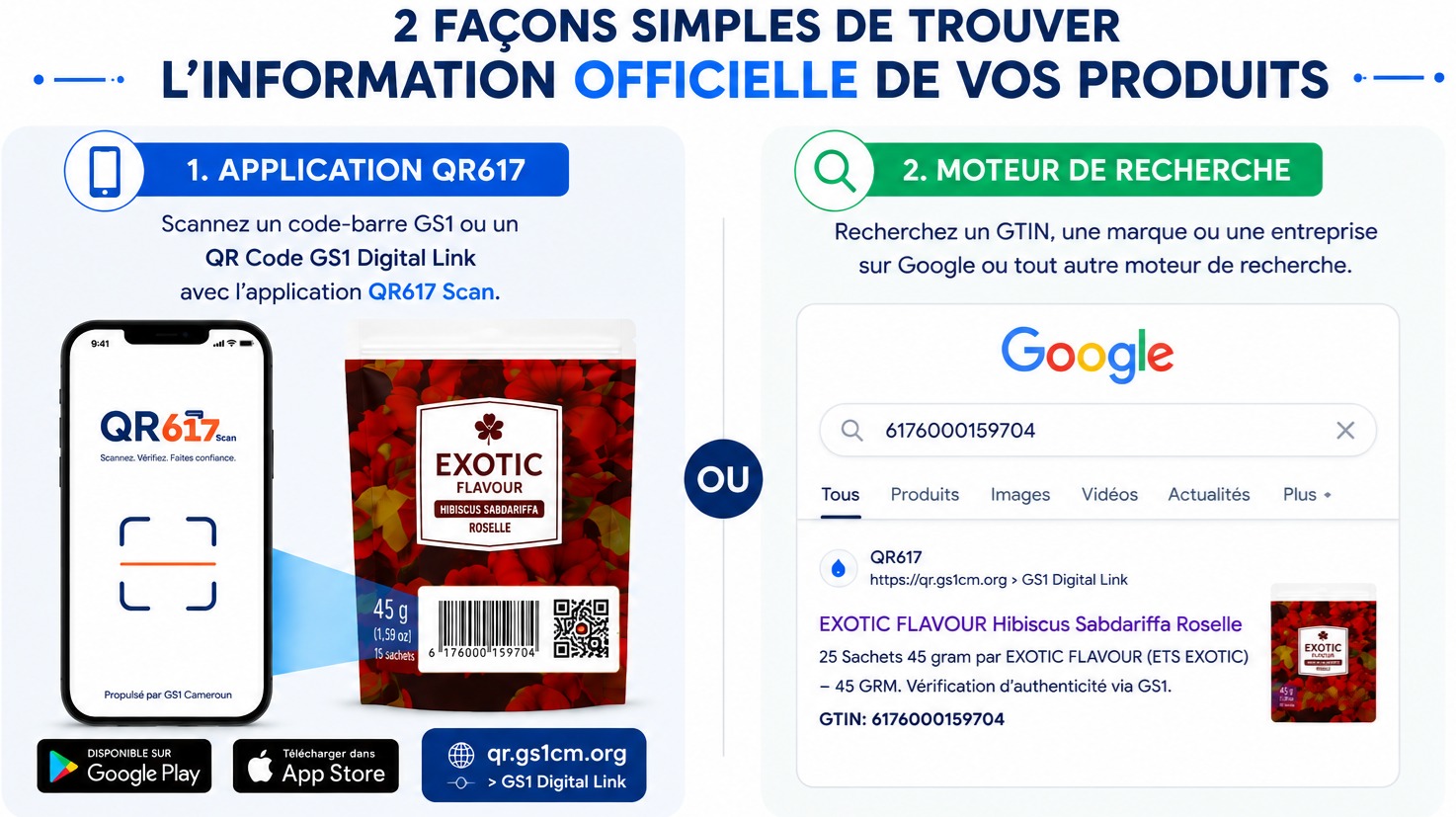 2 facons simples de trouver l'information officielle de vos produits